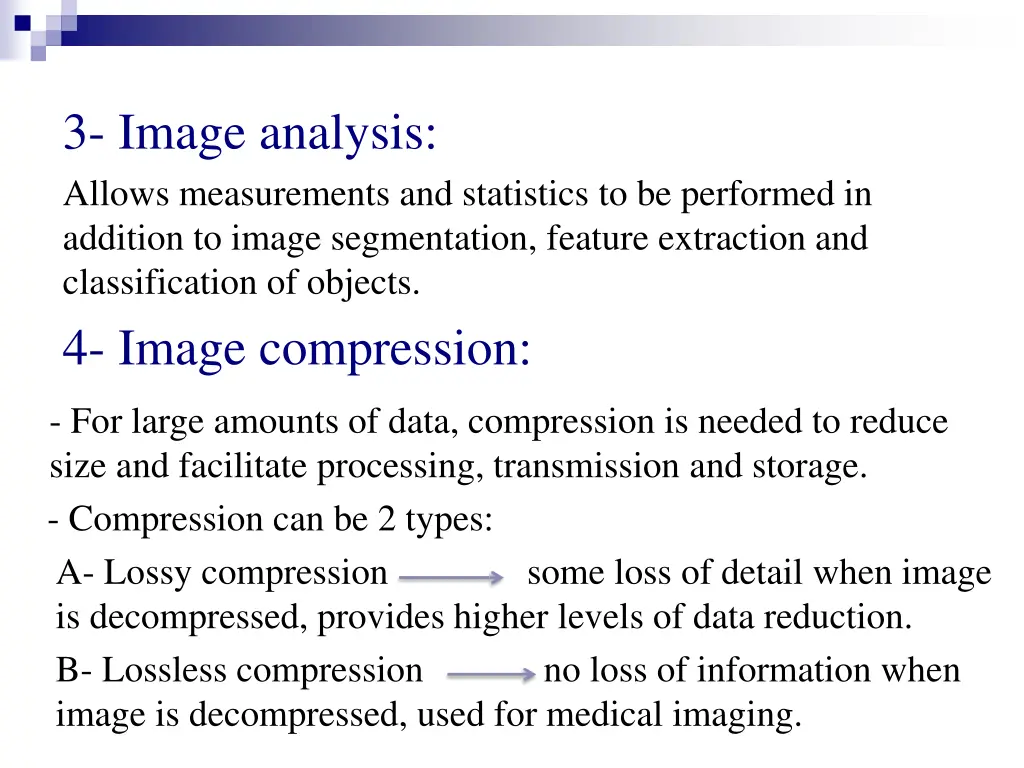 3 image analysis allows measurements