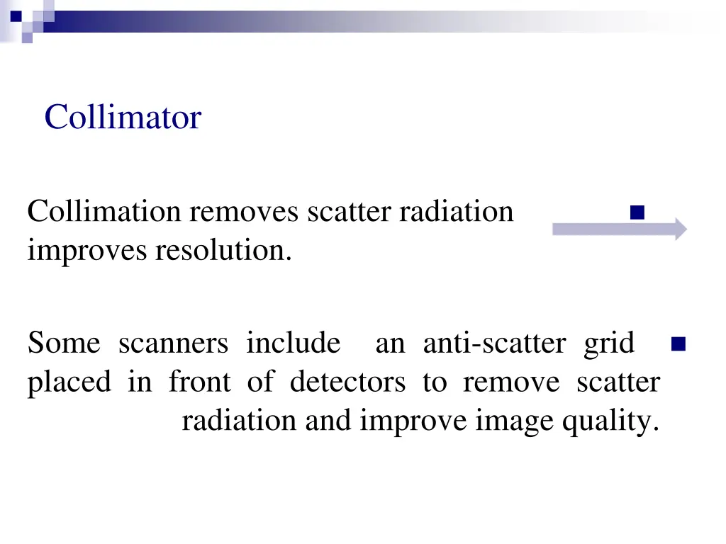 collimator