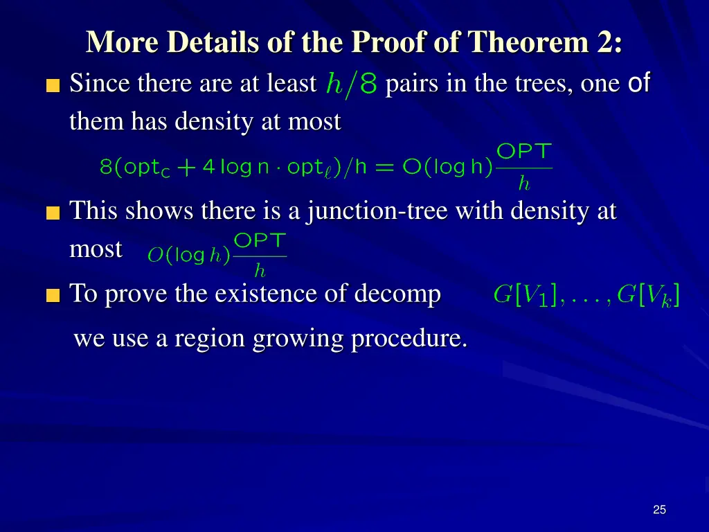 more details of the proof of theorem 2 since