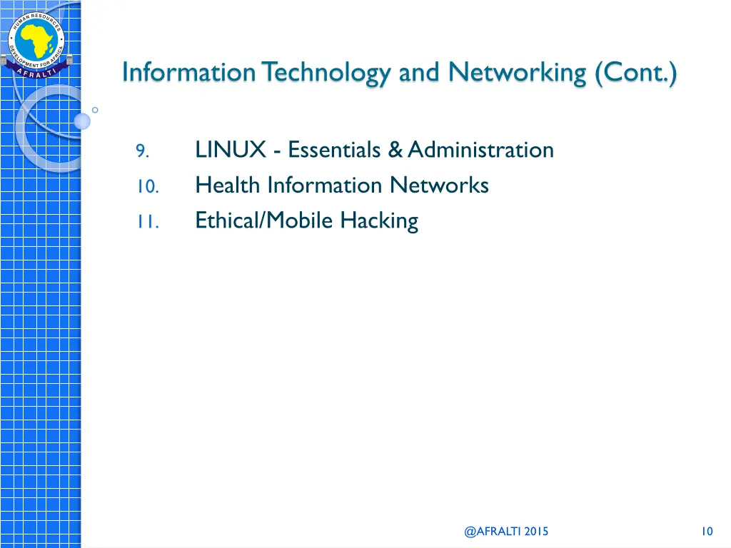 information technology and networking cont
