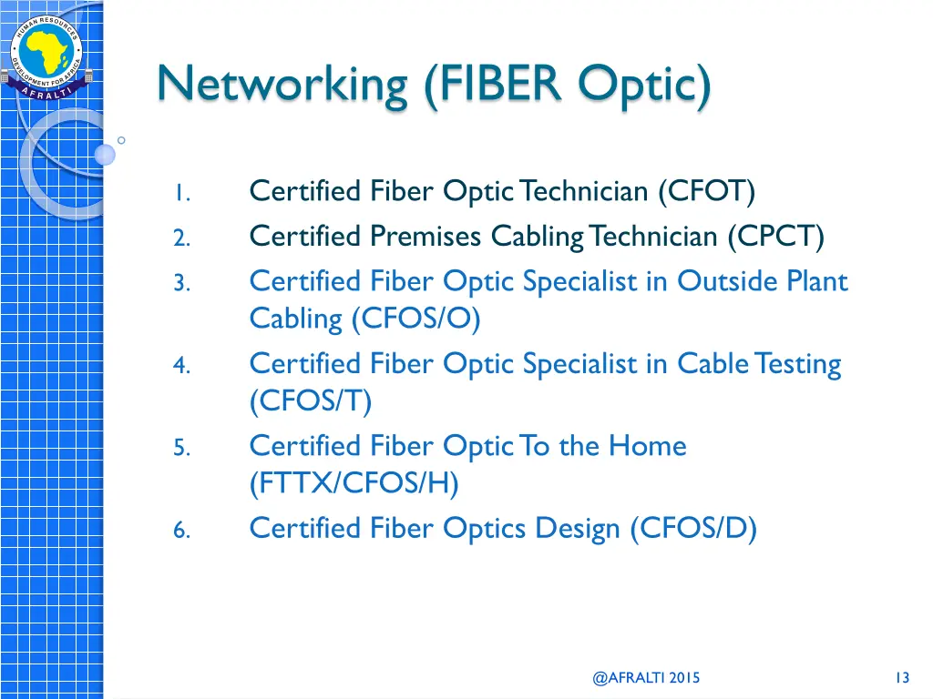 networking fiber optic