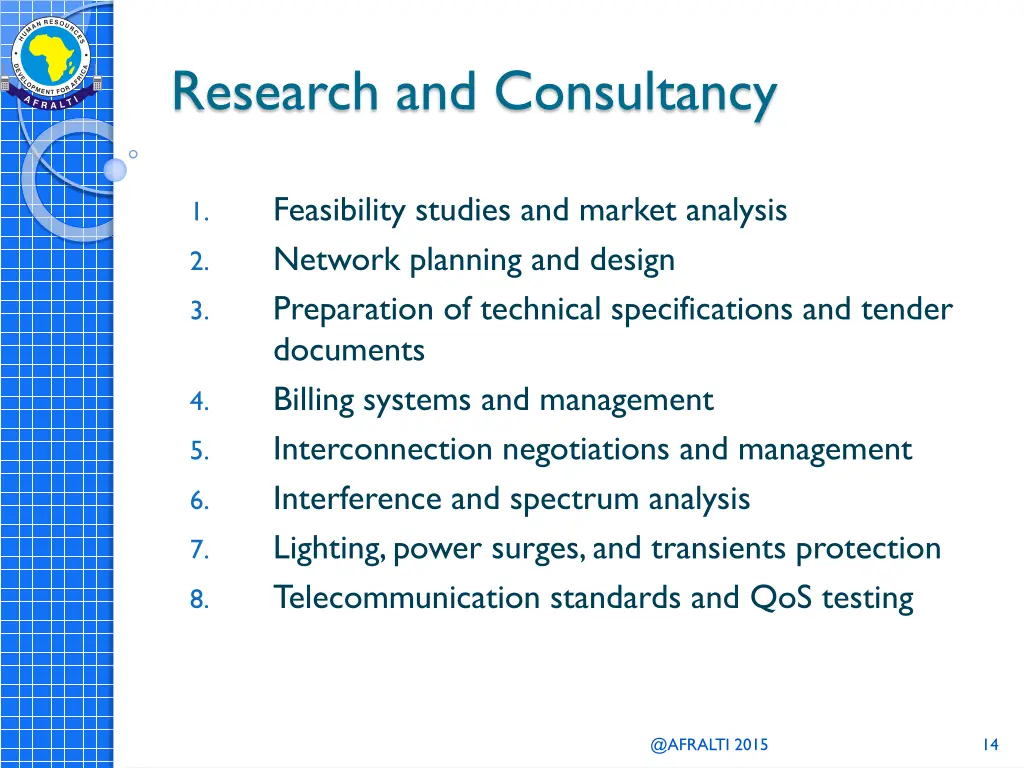 research and consultancy