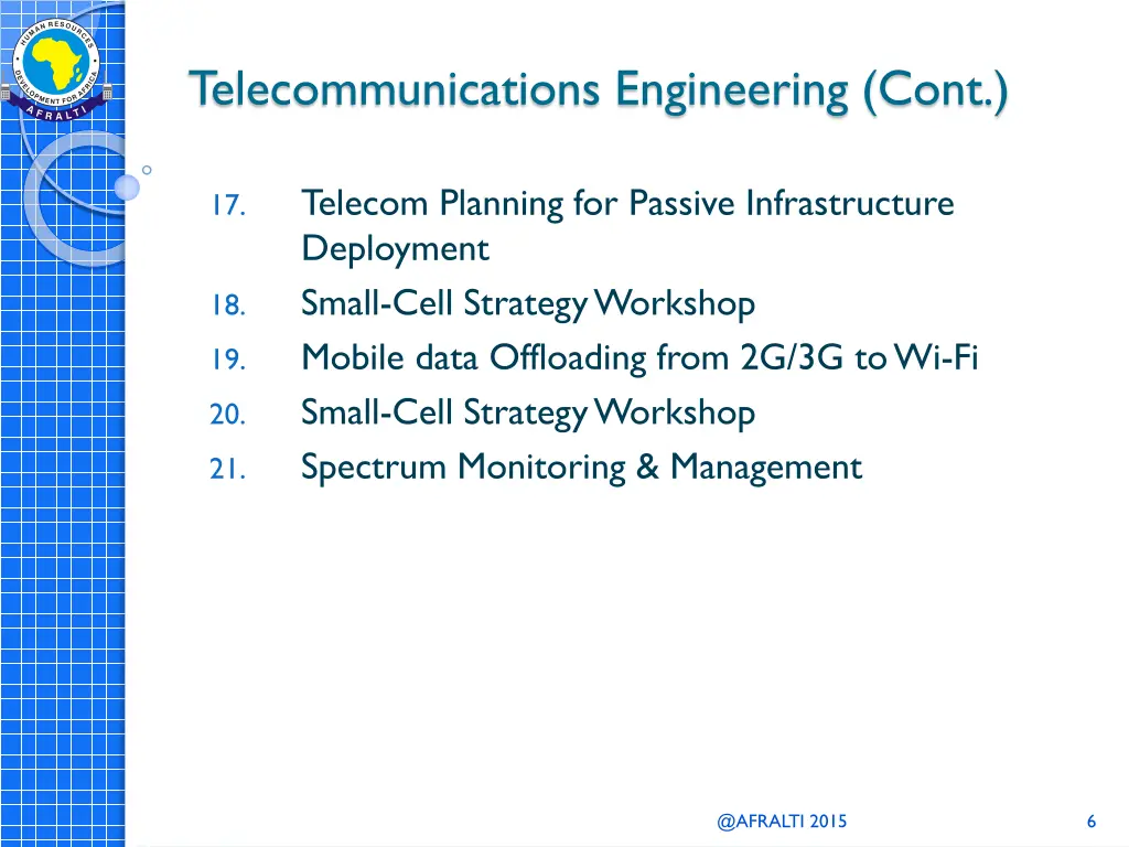 telecommunications engineering cont 1