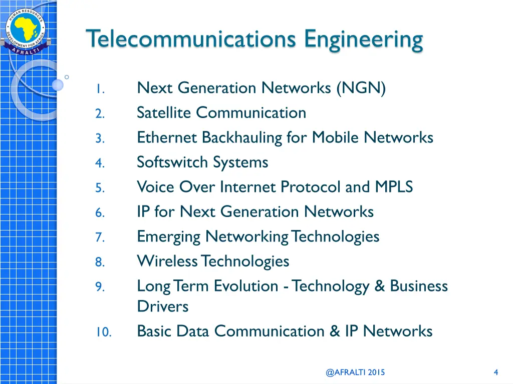telecommunications engineering