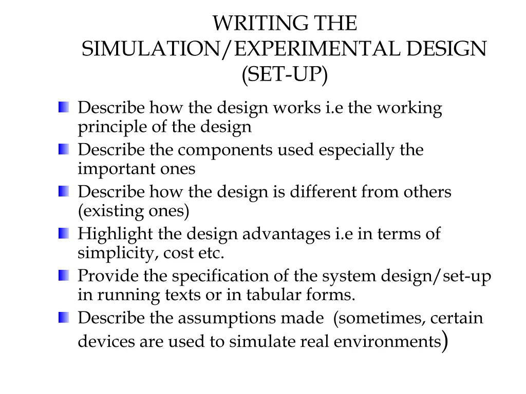 writing the