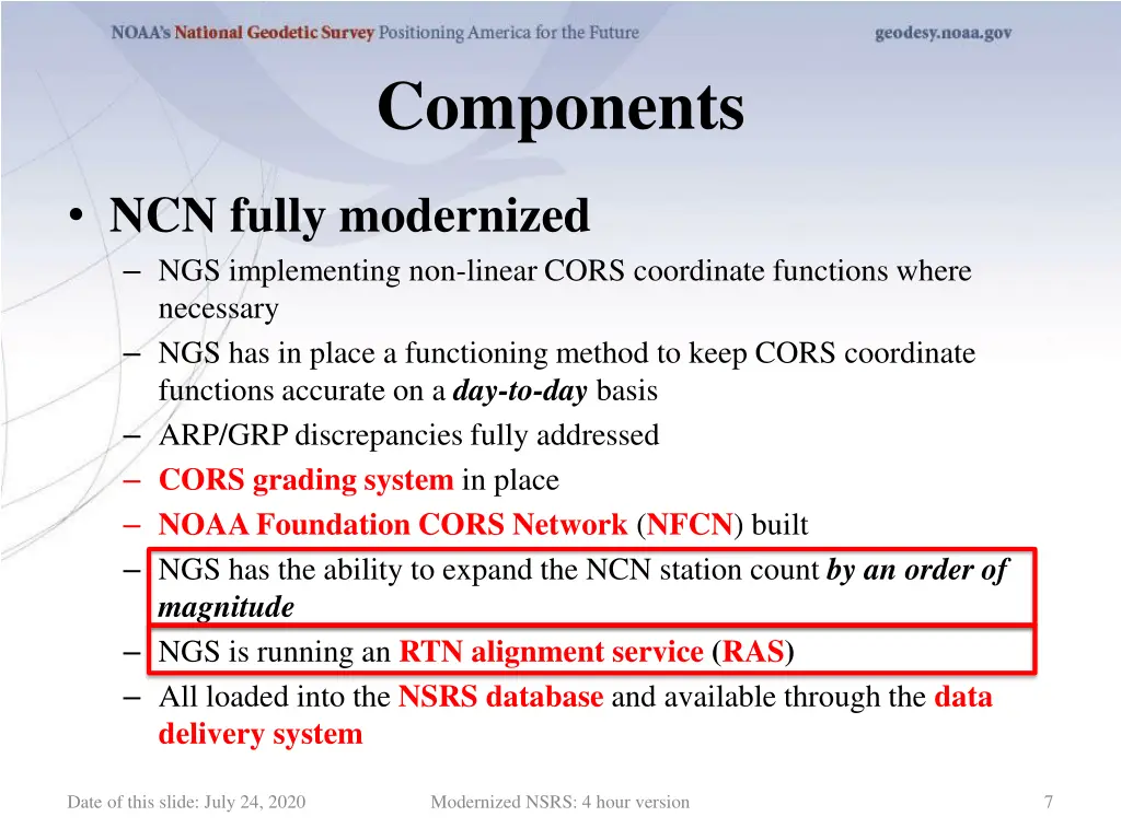 components 1