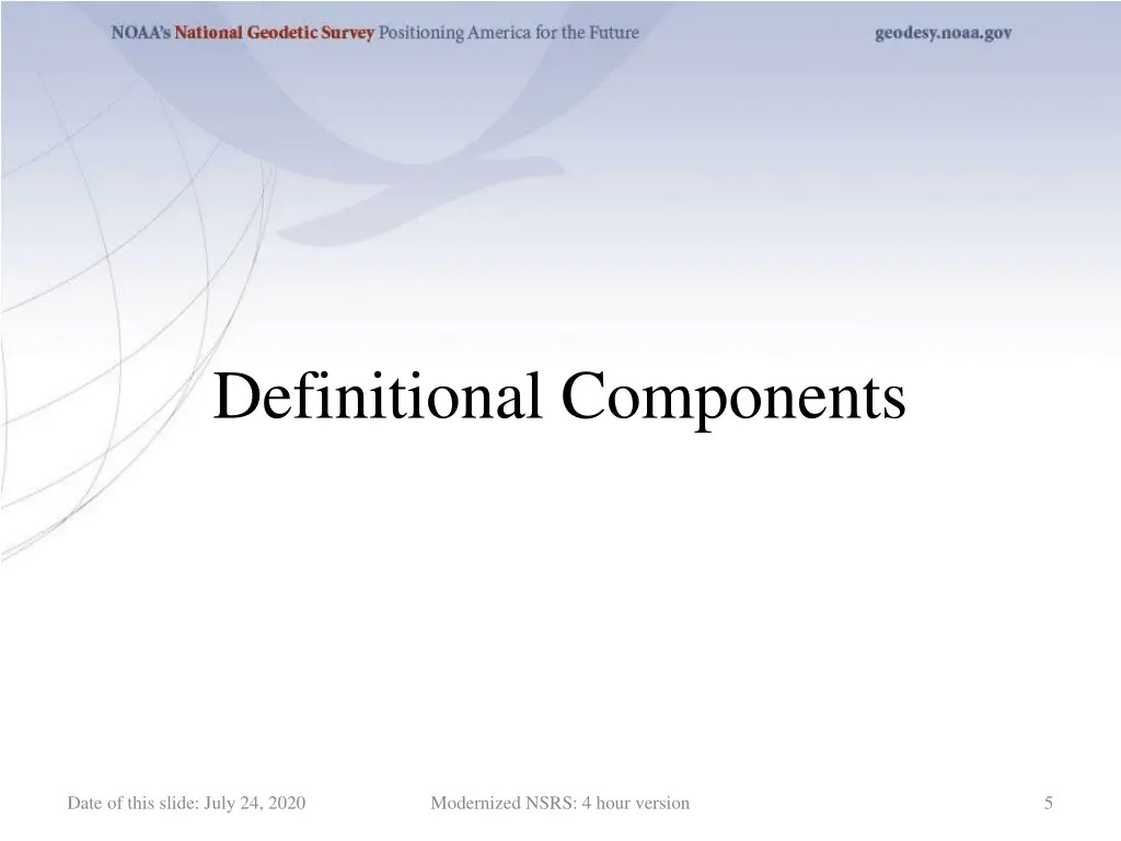 definitional components