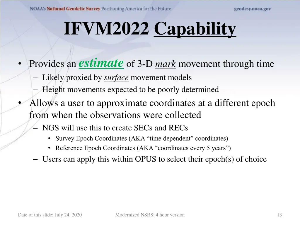 ifvm2022 capability