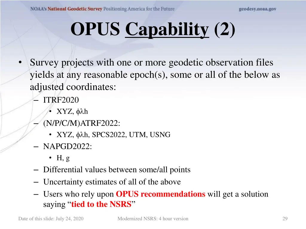 opus capability 2