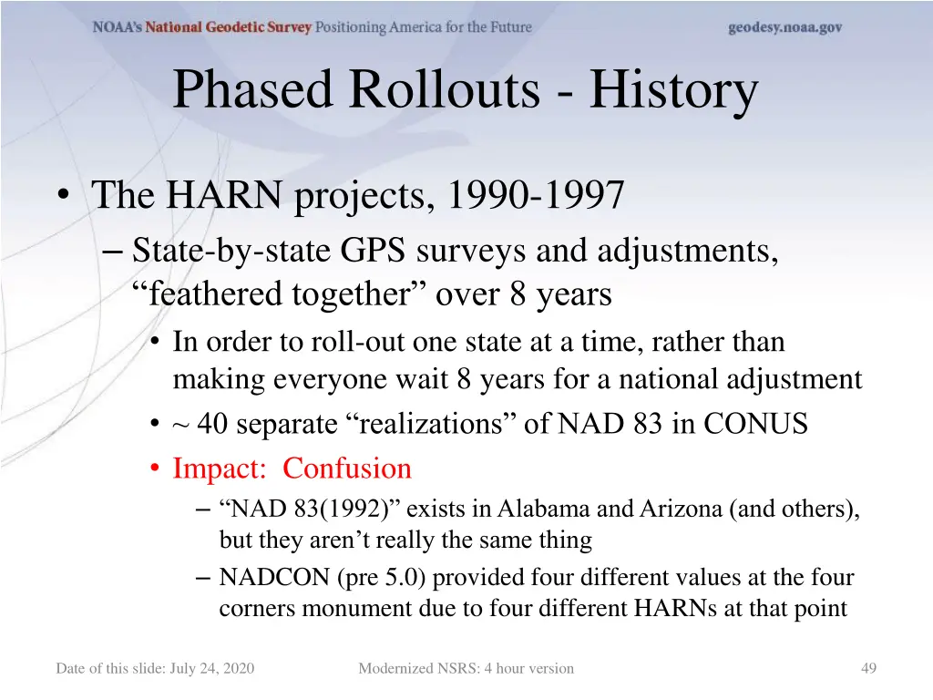 phased rollouts history 1