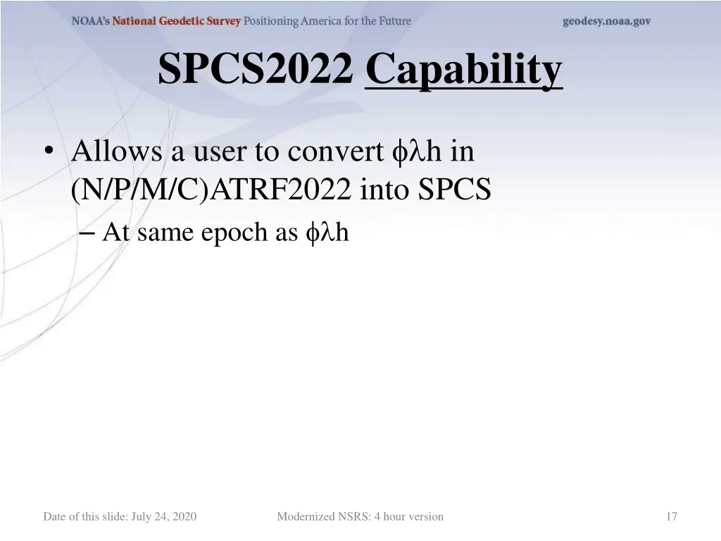 spcs2022 capability
