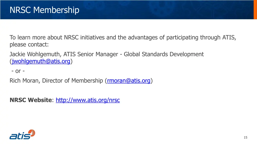 nrsc membership