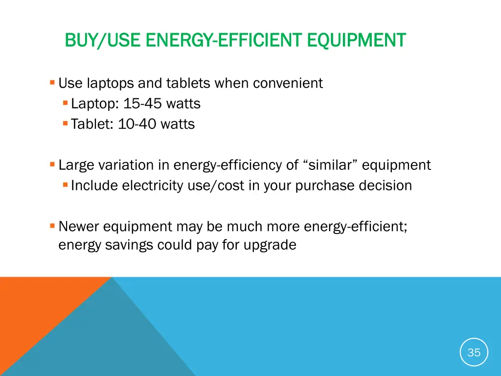 buy use energy buy use energy efficient equipment