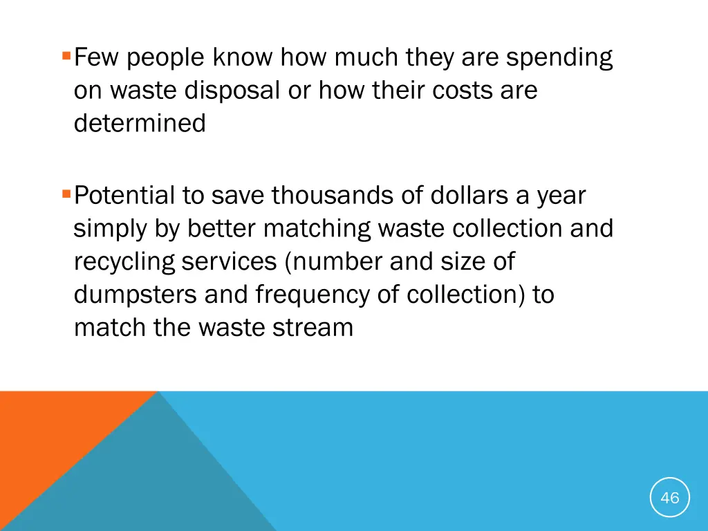 few people know how much they are spending