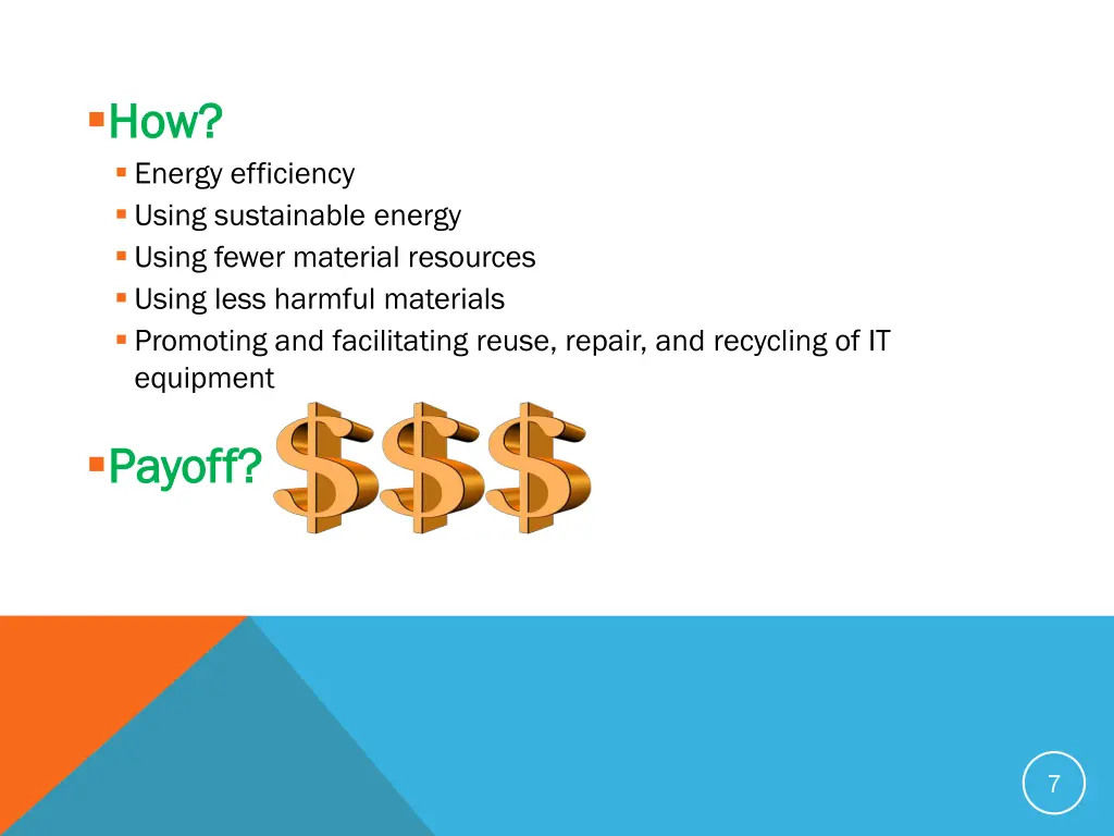how how energy efficiency using sustainable