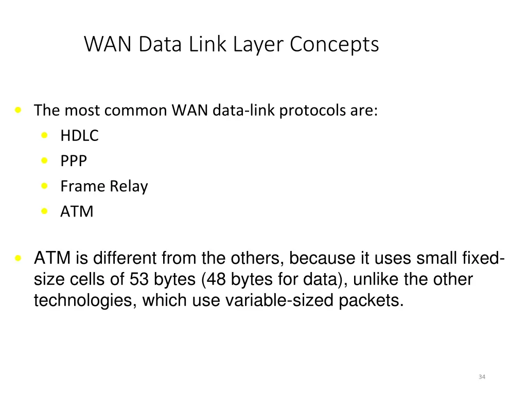 wan data link layer concepts 1
