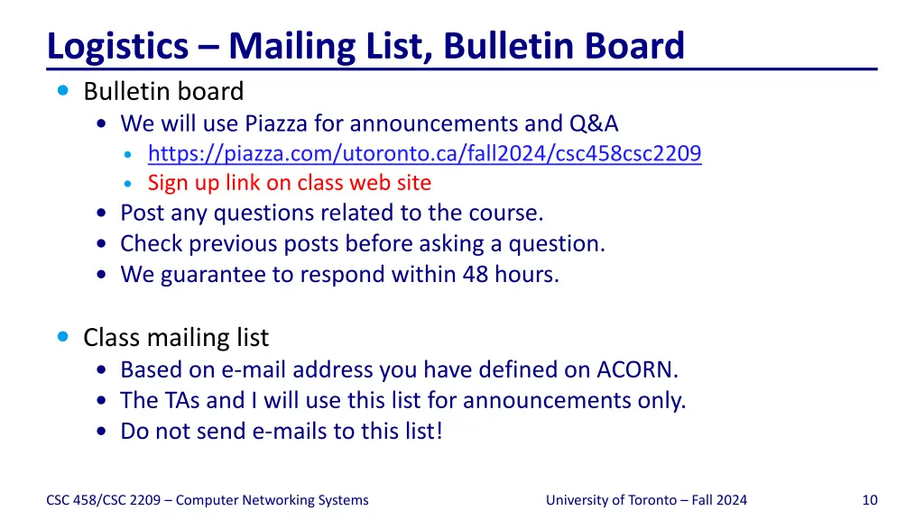 logistics mailing list bulletin board bulletin