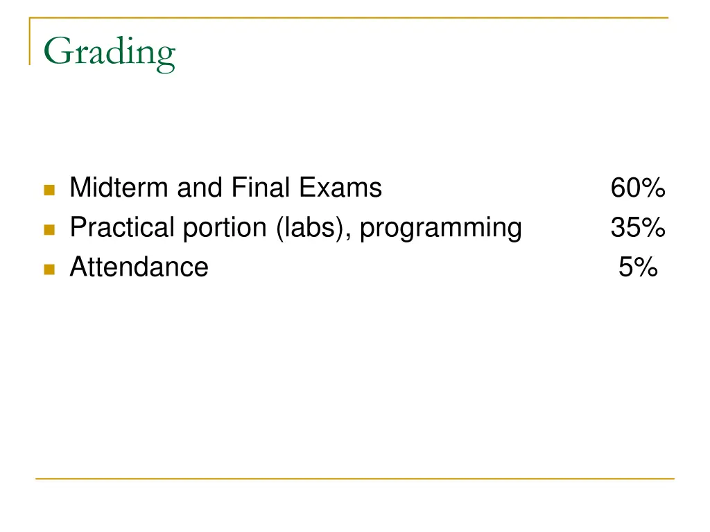 grading