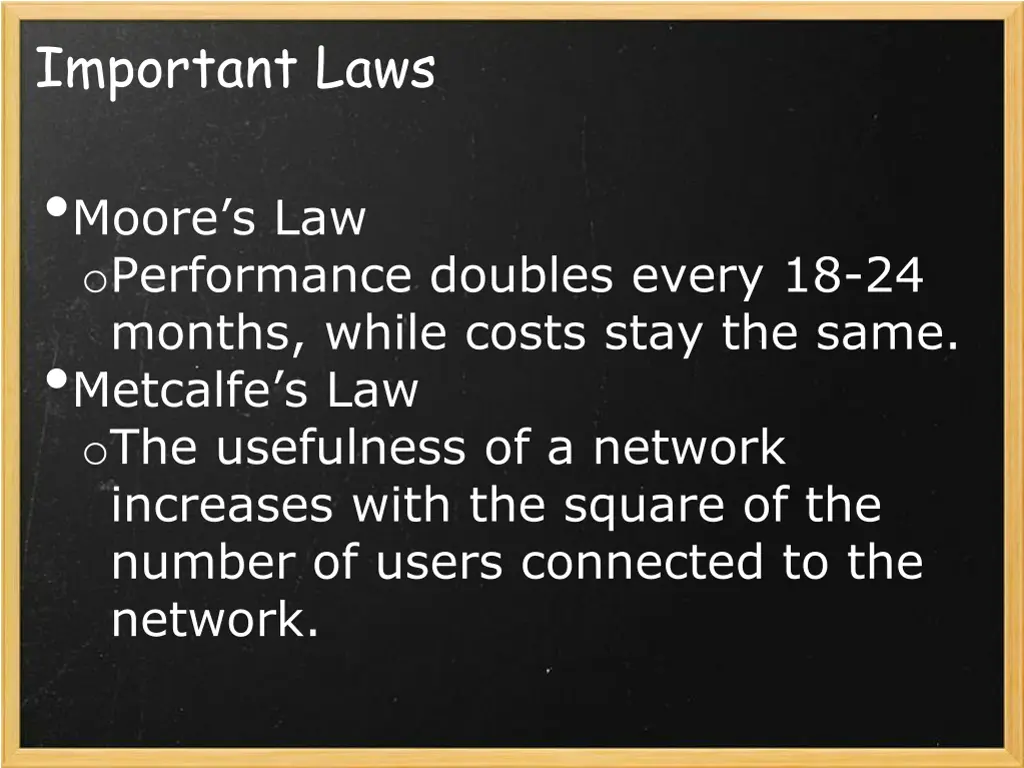 important laws