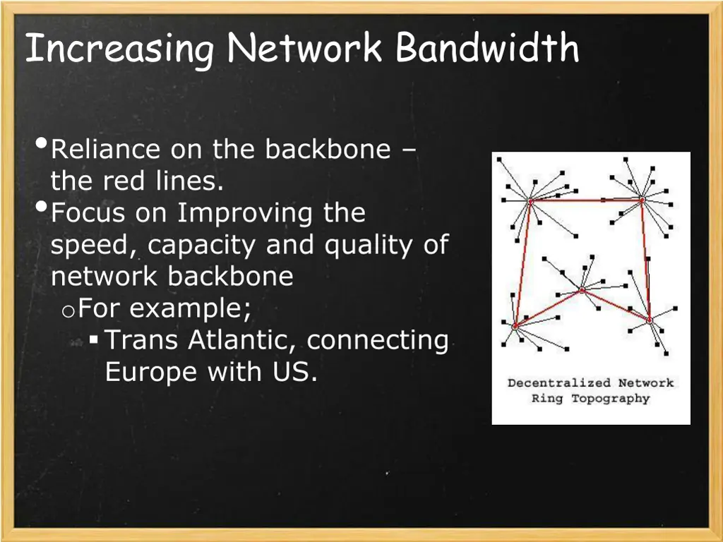 increasing network bandwidth