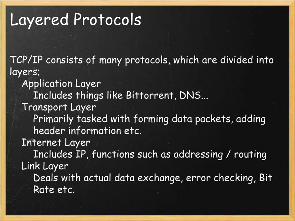 layered protocols