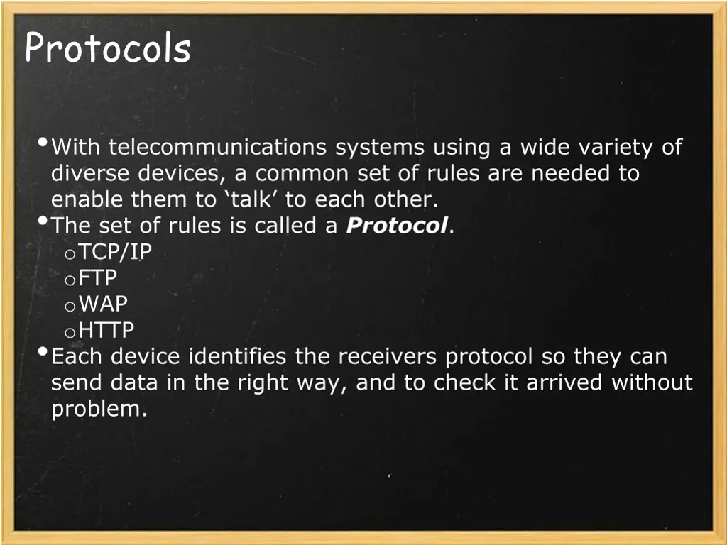 protocols