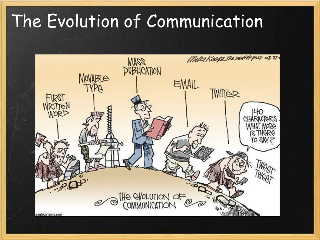 the evolution of communication