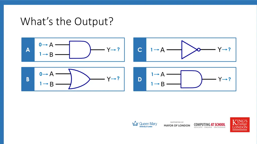 what s the output