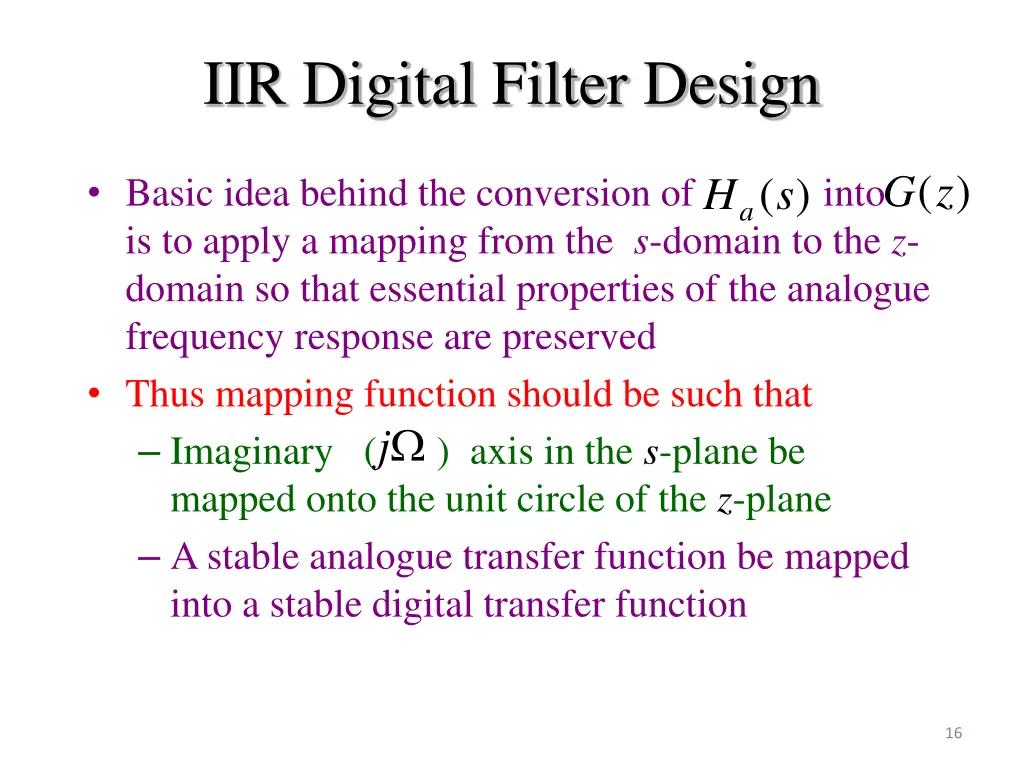 iir digital filter design 3