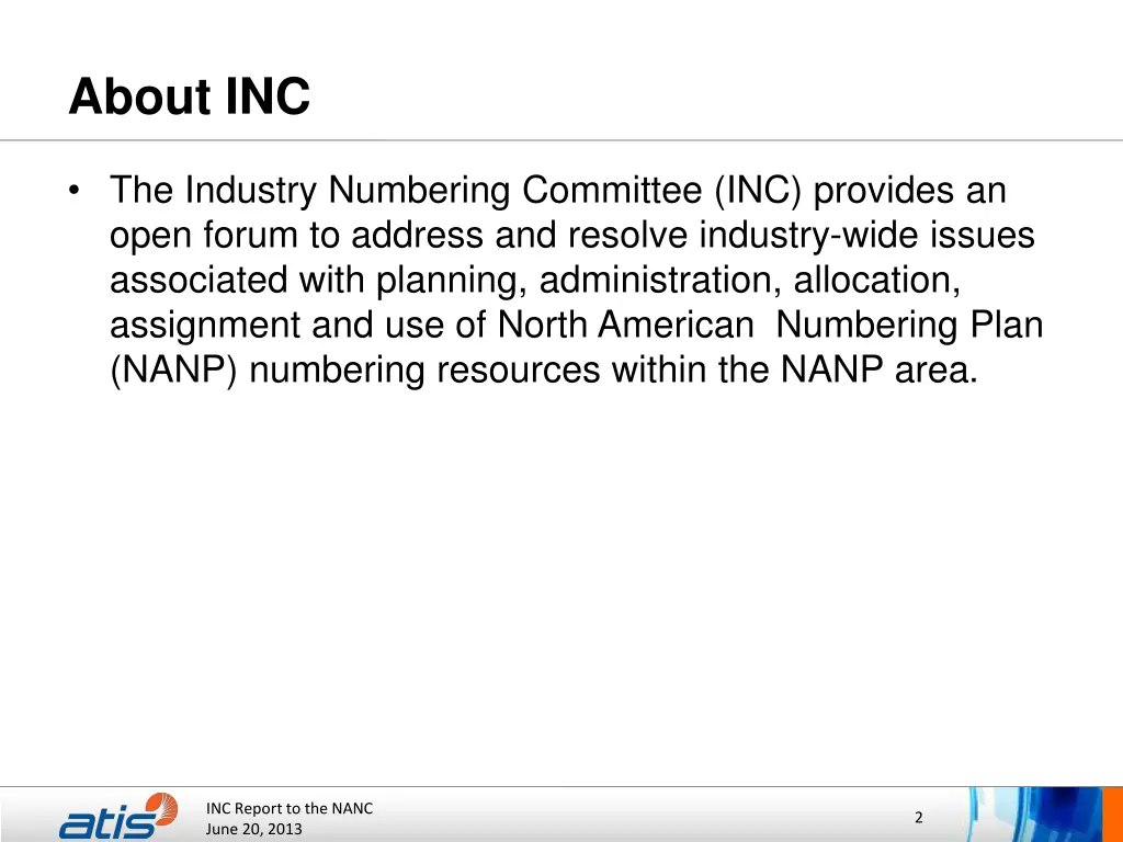 about inc