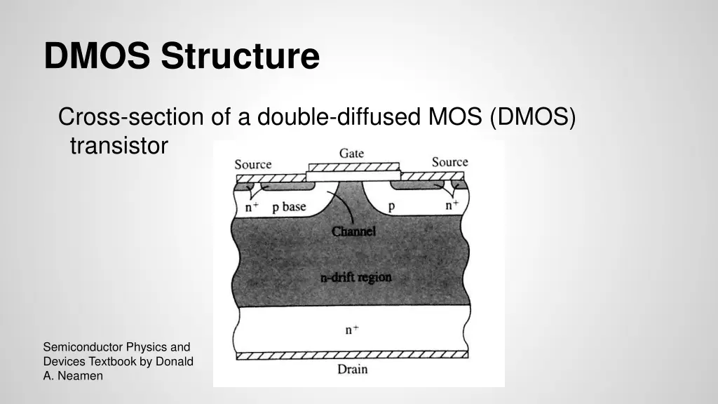 dmos structure