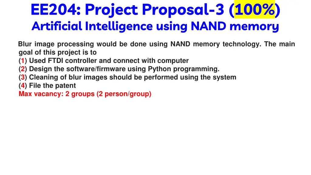 ee204 project proposal 3 100 artificial