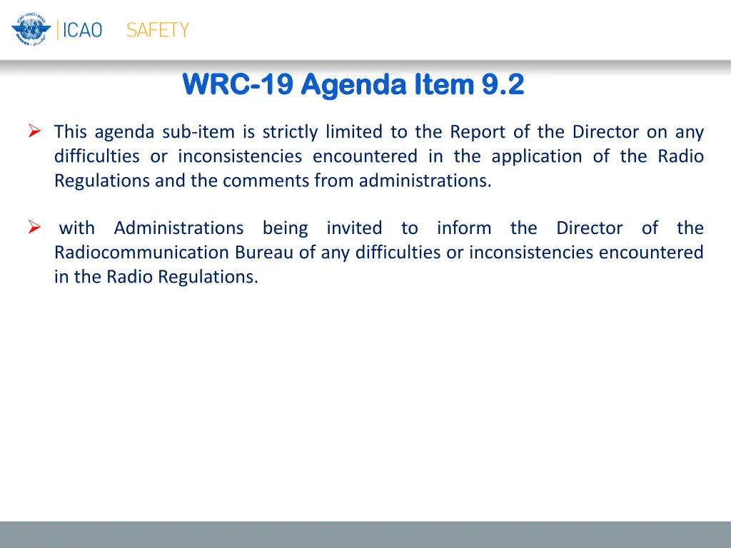 wrc wrc 19 agenda item 9 2 19 agenda item 9 2