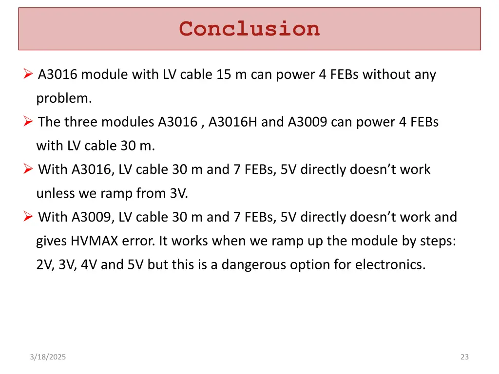 conclusion
