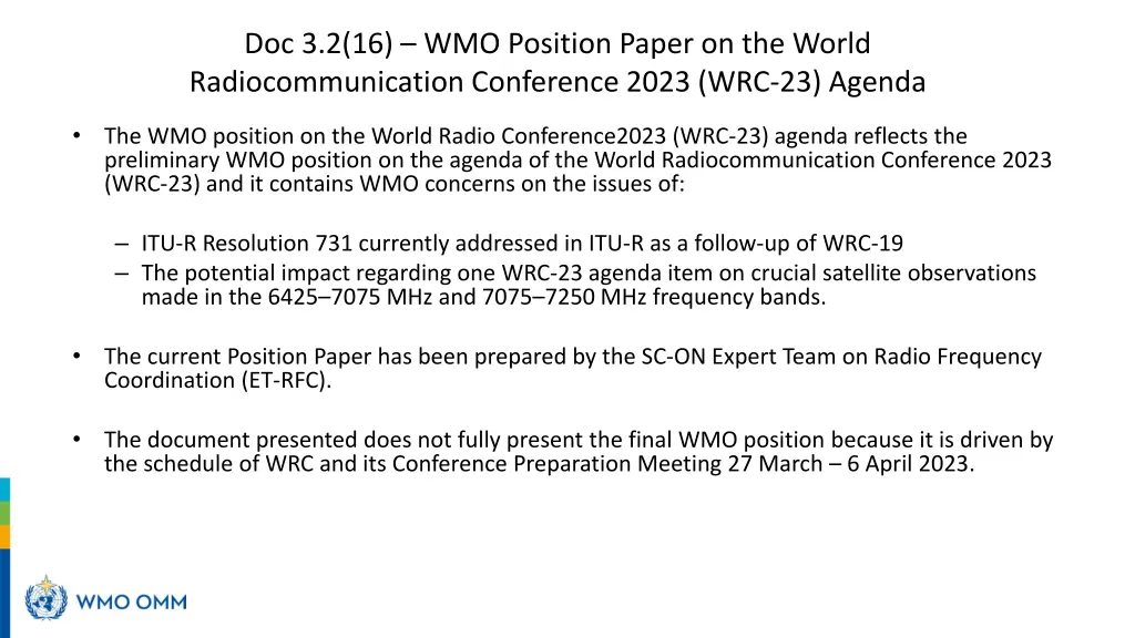 doc 3 2 16 wmo position paper on the world