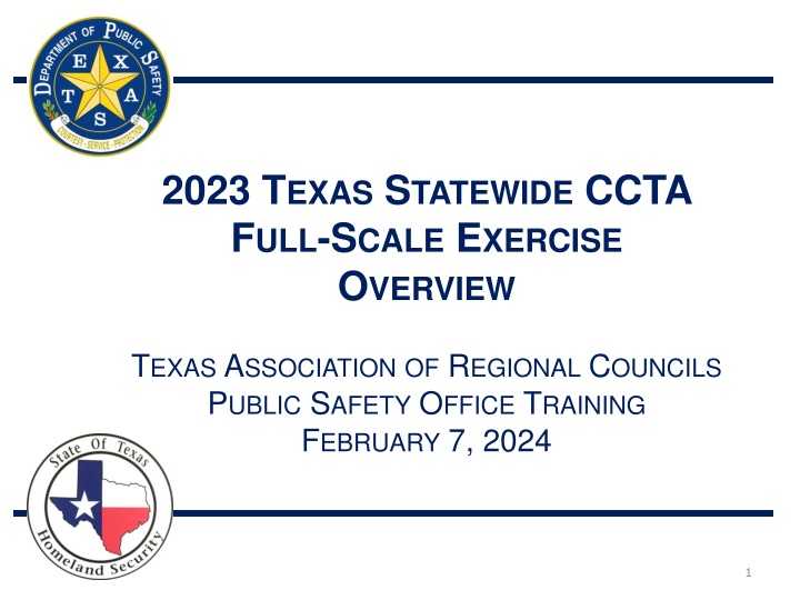 2023 t exas s tatewide ccta f ull s cale