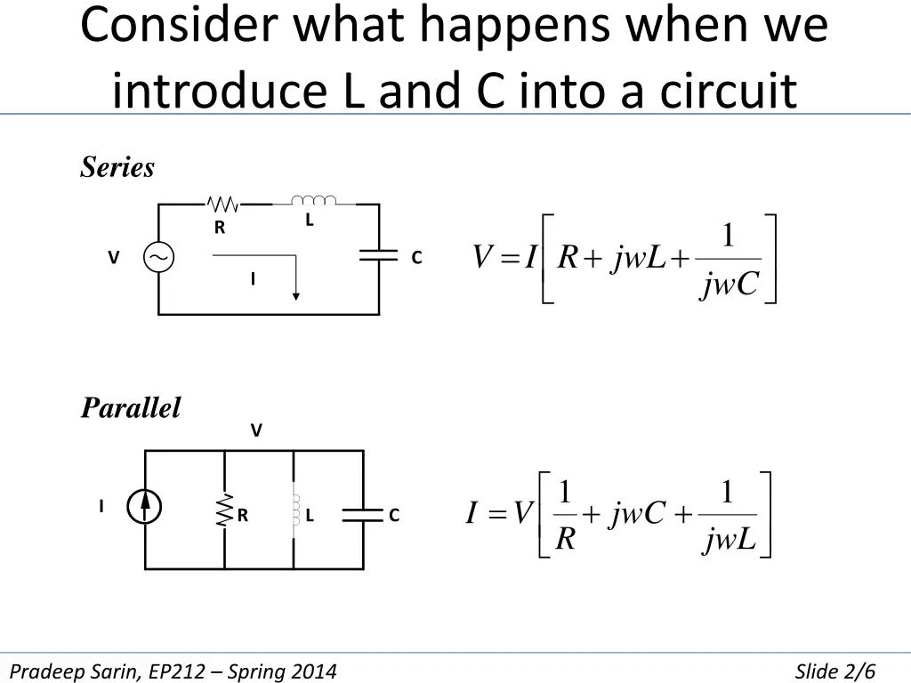consider what happens when we introduce