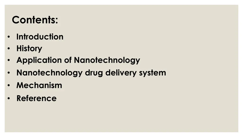 contents