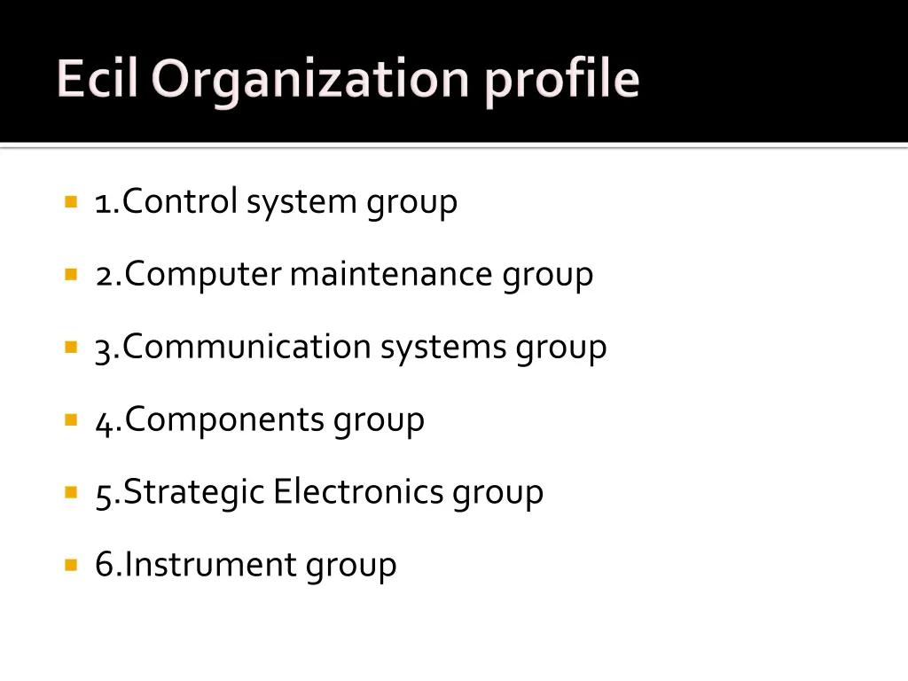 1 control system group