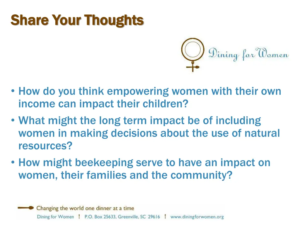 share your thoughts share your thoughts