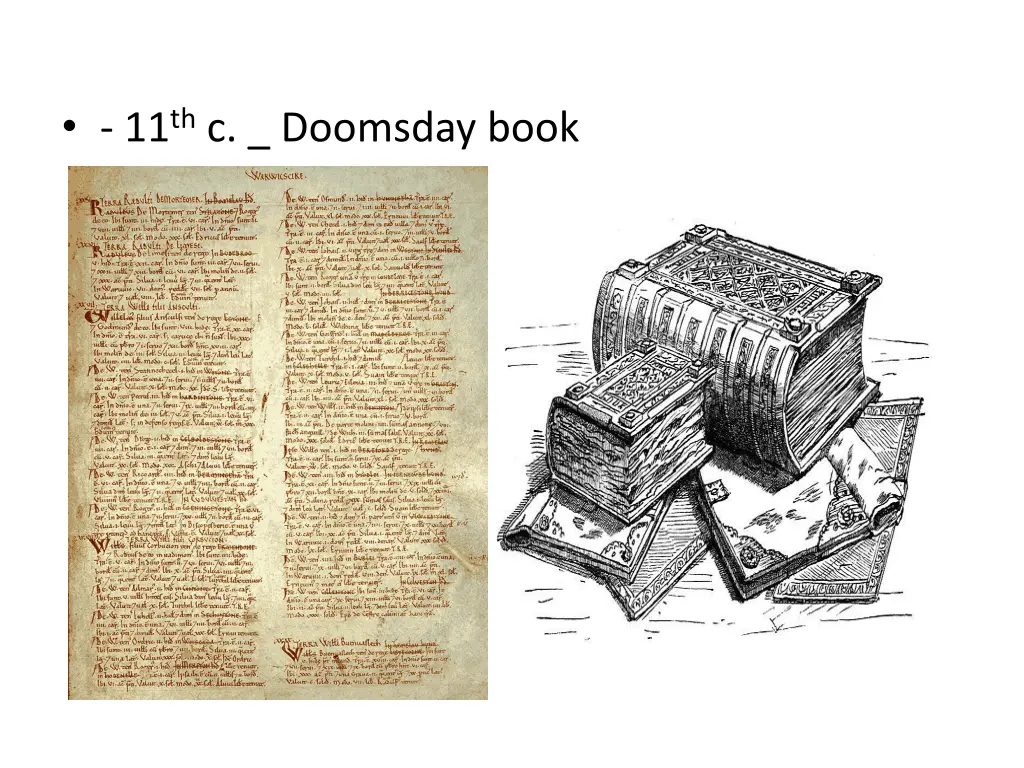 11 th c doomsday book