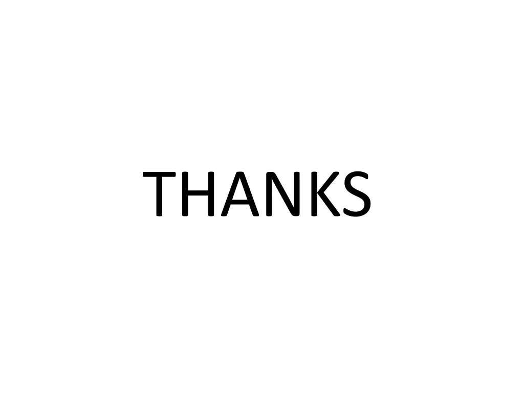 thanks