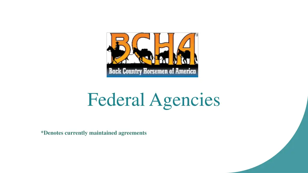 federal agencies