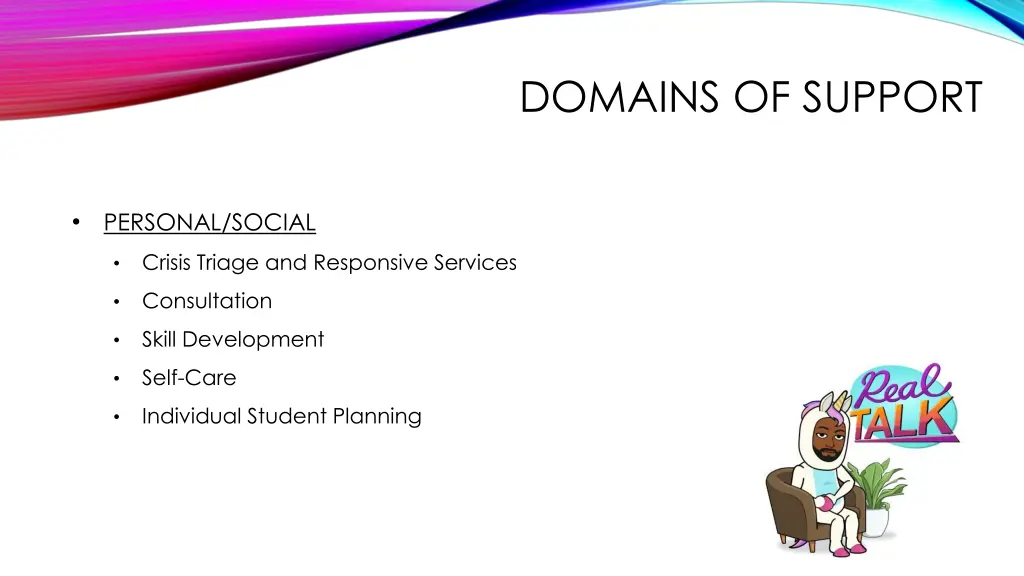 domains of support 1