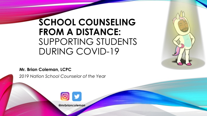 school counseling from a distance supporting