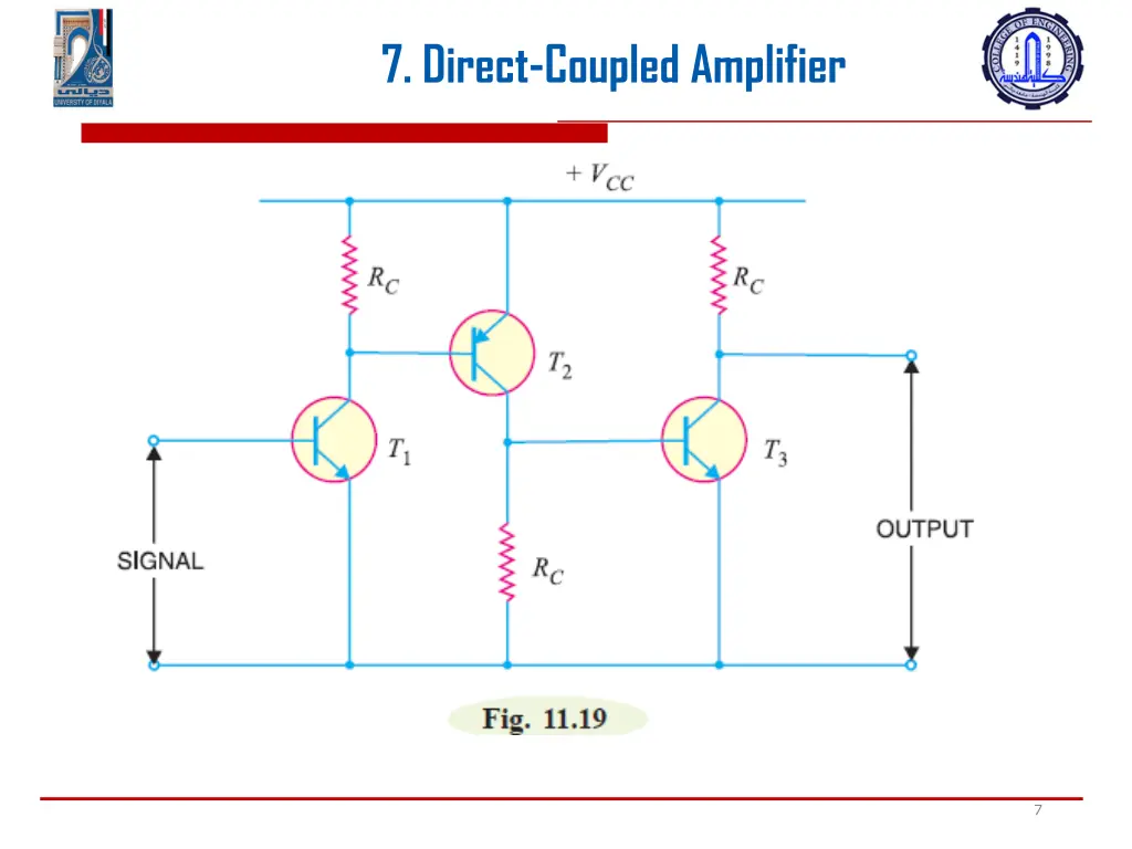 7 direct coupled amplifier 3