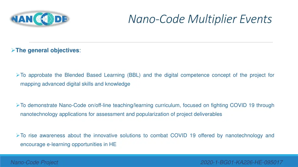 nano code multiplier events 1
