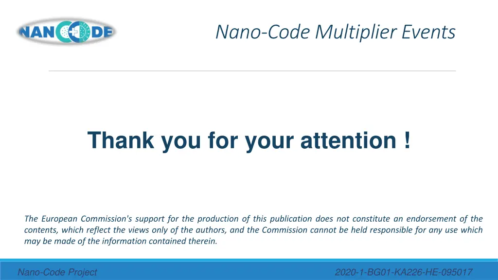 nano code multiplier events 17