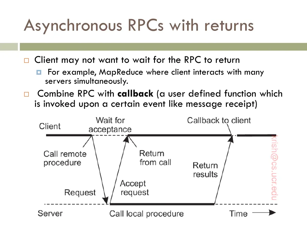 asynchronous rpcs with returns
