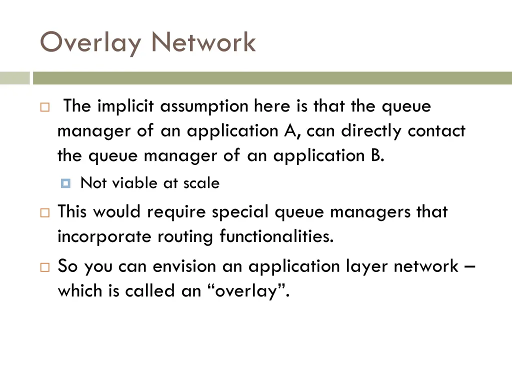 overlay network